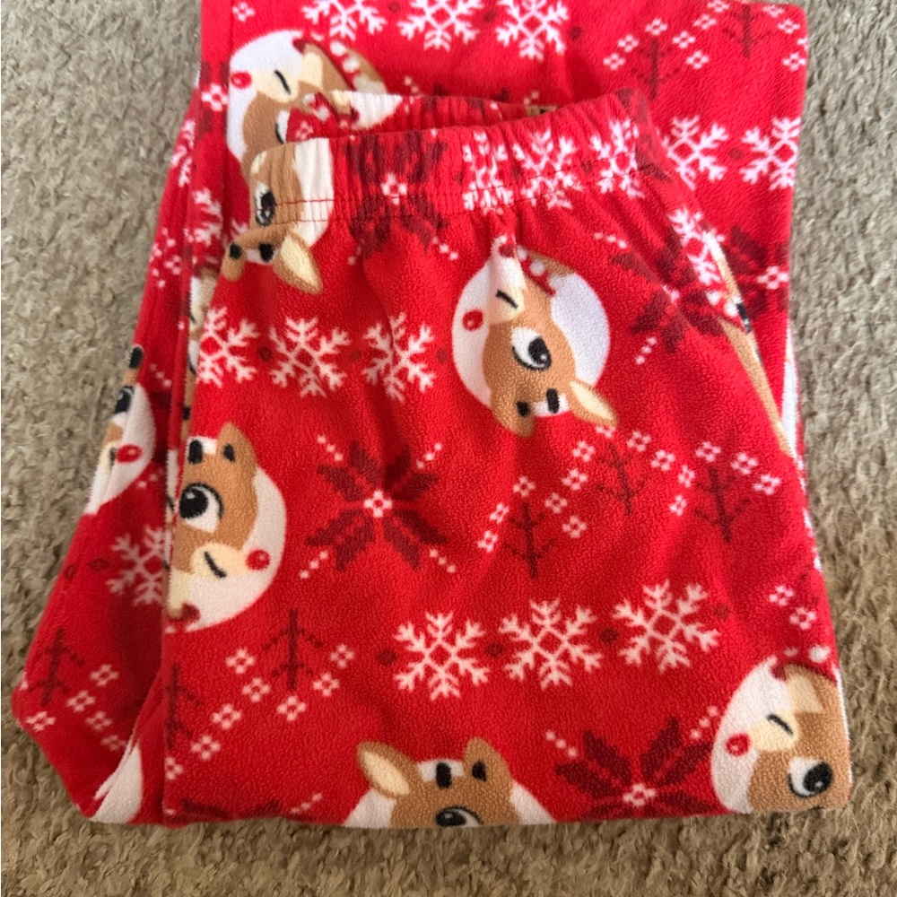 Red Reindeer Kids Pajamas